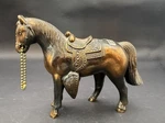Vintage Colorful Colorado Horse Figurine Cast Metal Saddle Western Souvenir. Fixed Price $22.49.