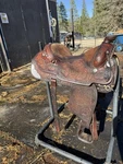 Champion 805 Western Show Saddle 15 Seat. Great Condition. Missing 2 Concho. Fixed Price $400.00.