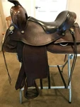 Western Saddle - Orthoflex 'cattle Baron' 16" Seat Excellent Condition!. Fixed Price $3150.00.