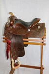 Cleburne Reining 15" Seat Fqhb Western Saddle Used. Fixed Price $795.00.