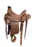 194-1225 15 Inch New Mccall Western Lady Pendleton Ranch Saddle Fqhb. Fixed Price $4145.00.