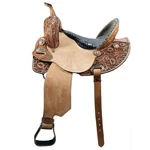 15 Hilason Western Horse Barrel Racing Wooden Tree American Leather Saddle. Fixed Price $899.95.