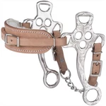 Kelly Silver Star Fleece Lined Hackamore - Chrome Plated Horse. Fixed Price $57.74.