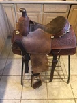 Cactus Western Roping Saddle 15" Lightly Used. Fixed Price $2500.00.