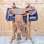 14.5" Reinsman Roping Saddle. Fixed Price $2130.00.