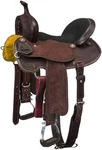 15" Western Barrel Racing Saddle - Greeley By Royal King Dark Oil. Fixed Price $498.10.
