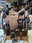 15 Silver Royal Chandler Strip Down Western Ranch Roper Style Saddle Model 1035. Fixed Price $625.00.