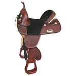 84HS Western Horse Saddle Hilason American Leather Trail Barrel Racing. Fixed Price $749.95.