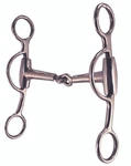 Robart Pinchless Argentine Snaffle Bit Copper Inlay Training. Fixed Price $52.95.