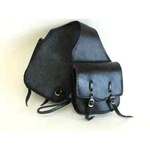 Premium Quality Black Leather Western Saddle Bag Great. Fixed Price $136.00.