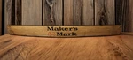 Bourbon Barrel Stave- Engraved Hand Painted- Makers Mark. Fixed Price $59.00.