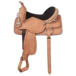 Tough Western Saddle Cowboy Roughout Barbwire Tooling Horse KS181. Fixed Price $417.83.