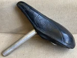 Vintage Mesinger Mfg Co Usa Saddle Black Double Butted 4130 +sr Custom Seat Post. Fixed Price $99.95.