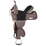 53CH Child Treeless Horse Saddle Western American Leather Barrel Hilason. Fixed Price $599.95.