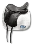 Hold: Used Frank Baines Operetta - Size 17" Dressage Saddle Black. Fixed Price $4400.00.