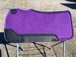 Youth/pony Royal Purple Contour Felt Western Pad 24 X 1". Fixed Price $40.00.