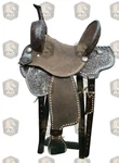 Leather Western Barrel Racing Horse Saddle Deep Hard Comfort Seat High Cantle. Fixed Price $474.99.