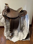Smith Saddlery Reining Ranch Western 14 Inch Seat Handmade Maker. Fixed Price $1600.00.