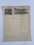 Nice! 1890 Denver Manufacturing Saddles Harness Clothing Letterhead Colorado. Fixed Price $25.00.