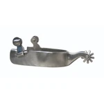 Professional's Choice Equisential Spurs 1/2 Shank, 9-POINT Rowel, Band,. Fixed Price $77.99.