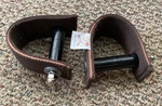 Tough 1 Stirrup Turner, Black, 2.5 Inch (set Of 2). Fixed Price $12.00.
