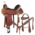 25ZI Comfytack 17 In Western Saddle Leather Trail Horse Brown. Fixed Price $499.95.