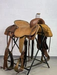 Srs 16 Ranch Cutter Saddle. Fixed Price $1250.00.