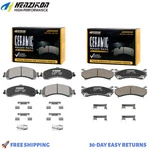 8X Front & Rear Brake Pads For Chevrolet Silverado Gmc Sierra 1500 Yukon B31. Fixed Price $51.54.