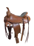 A045-226 16 Inch New Mccall Mclite Western Around Saddle Wide Tree. Fixed Price $3305.00.