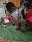 Australian Saddle - Only Or Pkg 17",18", 19" Regular Wide Tree. Fixed Price $300.00.