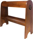 Solid Wood Saddle Rack Horse For Western And English Displa. Fixed Price $84.68.