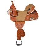 94HS Hilason Treeless Horse Western Trail Barrel Racing American Leather Saddle. Fixed Price $749.95.