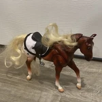 Vintage Breyer Western Action Toy Horse With Saddle & Hair. Fixed Price $80.75.