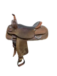 16.5 Inch Used Billy Cook Classic Cutter Western Saddle 1032-10861. Fixed Price $2334.43.