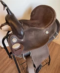 Hilason Barrel Trail Western Saddle, Brown Synthetic Traditional 15 Inch * Read. Fixed Price $150.00.