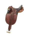Tough Australian Saddle Outrider Hornless Stock Poley Kneepad AS1478. Fixed Price $617.83.
