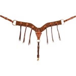 Martin Saddlery 2.75-INCH Western Leather Breast Collar Chocolate Roughout. Fixed Price $240.58.