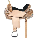 44HS Flex Tree Western Horse Saddle American Leather Trail Barrel By Hilason. Fixed Price $749.95.