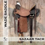 Western Saddle Roping Ranch Work Equestrian Trail Horse Wade Tree Fork Tack. Fixed Price $499.00.