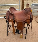 Billy Cook Classic Arbuckle Wade 16 Saddle Fully Rigged. Fixed Price $1755.00.