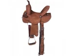 Tough Western Saddle Branson Youth Barrel 10" Roughout RK2970. Fixed Price $469.83.