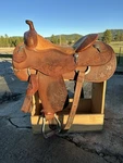 Tack - 16 Cowhorse Equipment Tim Piland All Around Western Saddle. Fixed Price $2750.00.