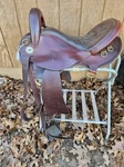 17.5" National Bridle Shop Endurance Western Saddle. Fixed Price $925.00.