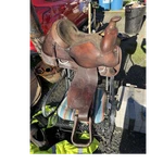 Circle Y Park And Pleasure/trail 16 Brown Leather Traditional Saddle. Fixed Price $700.00.