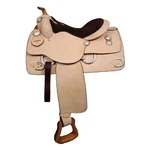 Double Premium Leather Training Horse Saddle - 16 Inch. Fixed Price $485.00.