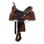 Double Lorelei Barrel Style Horse Saddle - 15 Inch. Fixed Price $345.00.