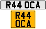 R44 Roca Private Number Plate Uk Cherished Reg Rocket Double. Fixed Price $531.50.