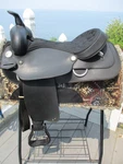 17'' Black Wintec Western Trail Saddle Regular Qh Bars Usa. Fixed Price $425.00.