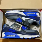 Nike Air Max 90 Gore Tex Sz 12.5 Gtx Cool Grey Racer Blue FD5810-003. Fixed Price $199.99.