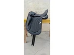 New Leather Dressage Mono Flap Horse Saddle, Changeable Gullets 17" - 18". Fixed Price $495.00.
